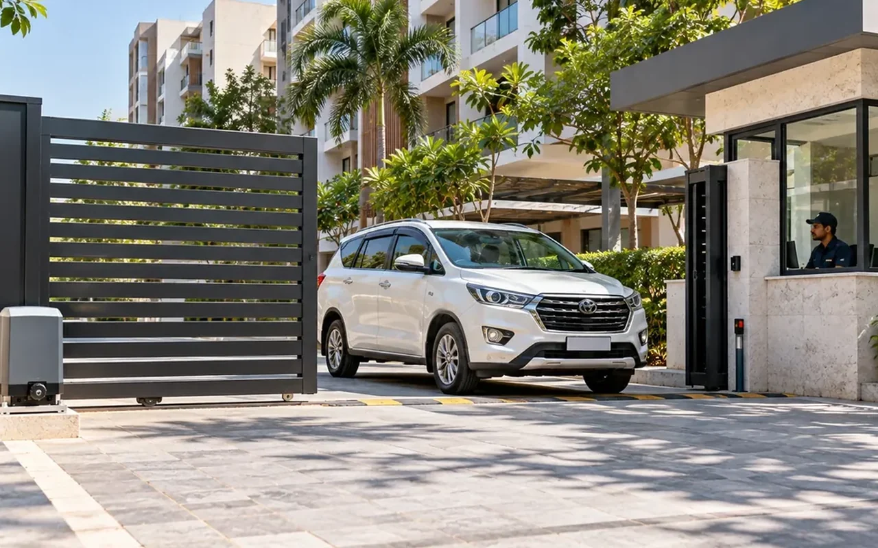 Cantilever Trackless Gate Automation