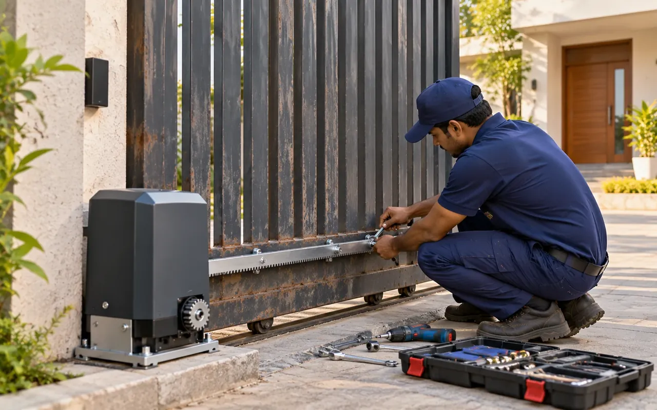 Sliding and swing gates repair in Hyderabad